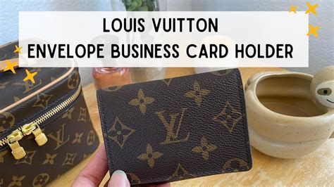 envelope business card holder lv|card holders for envelopes.